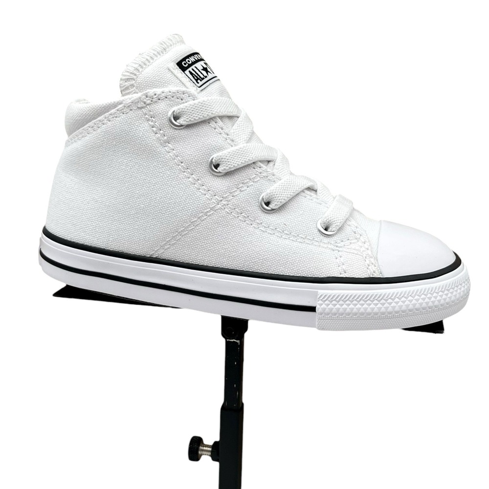 Converse Chuck‎ Taylor Madison Toddler Boys Girls Casual Slip-on Shoes 10 White